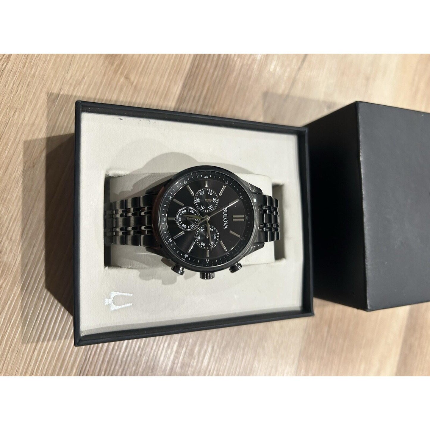 Bulova Men's Quartz watch stainless steel 98A217