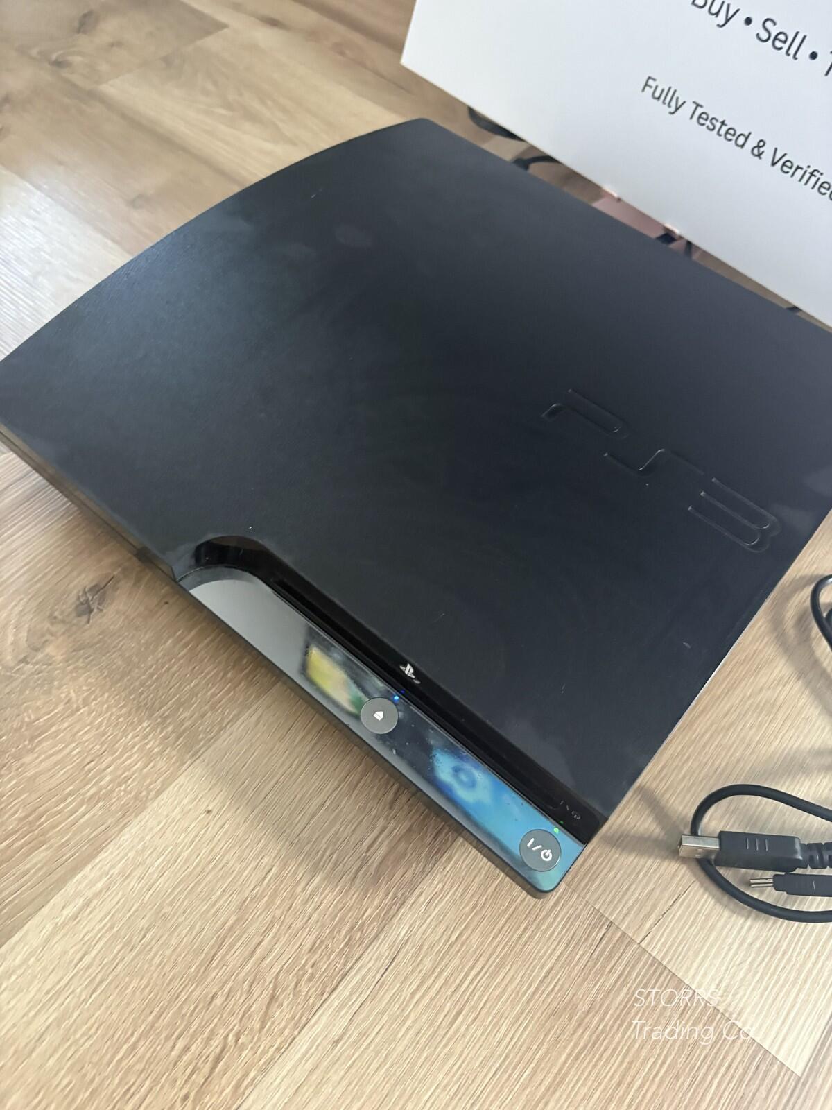 PS3 slim, 320gb, 2 controller