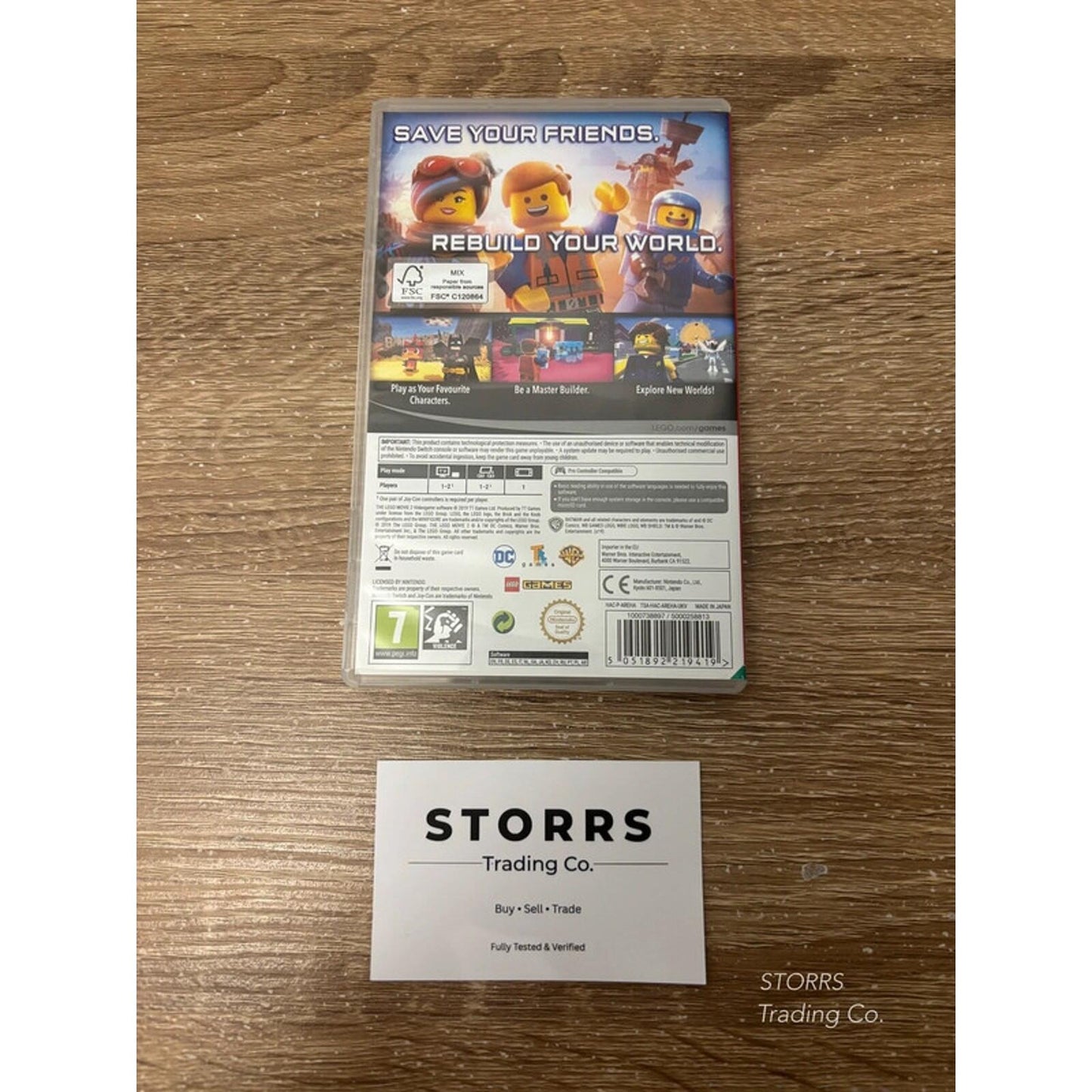 Lego movie 2 - Nintendo switch