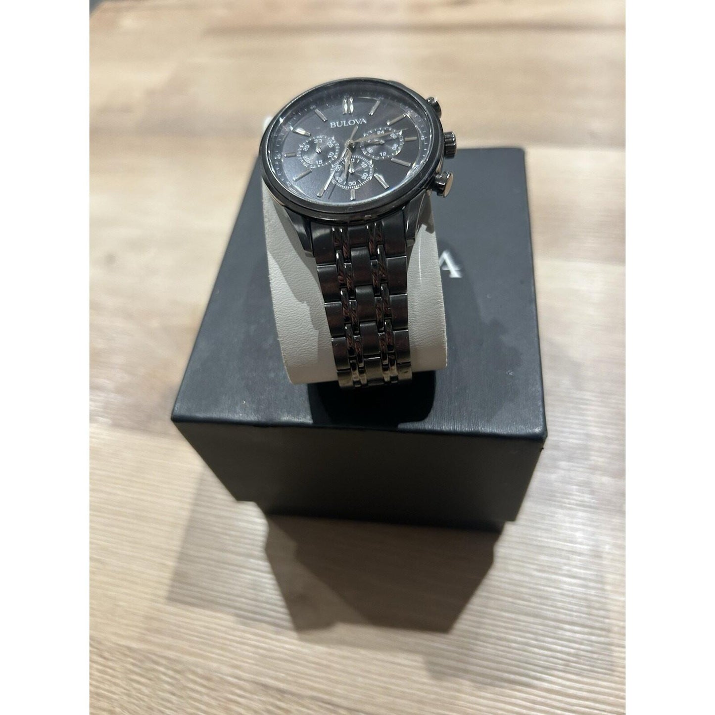 Bulova Men's Quartz watch stainless steel 98A217