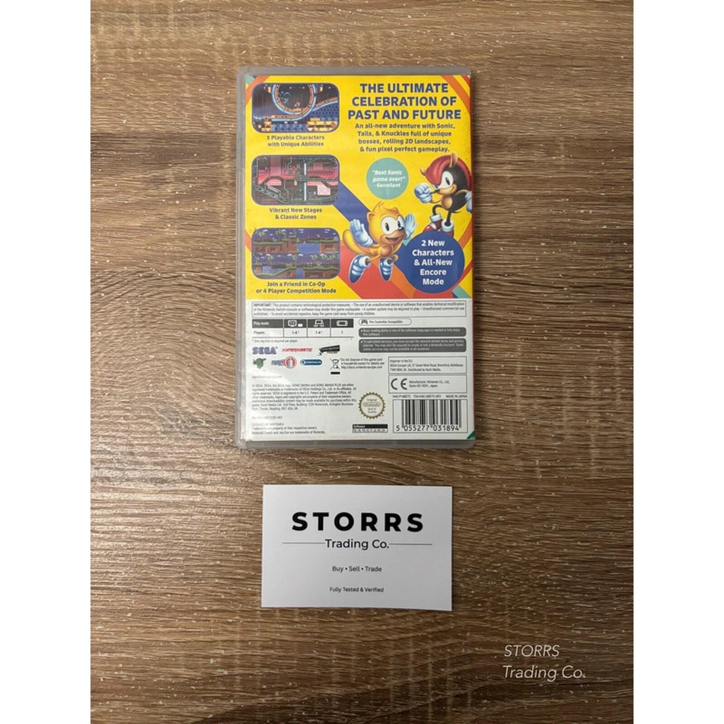 Sonic mania - Nintendo switch