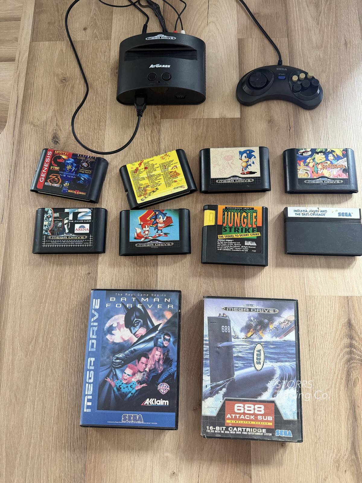 At games console and games bundle