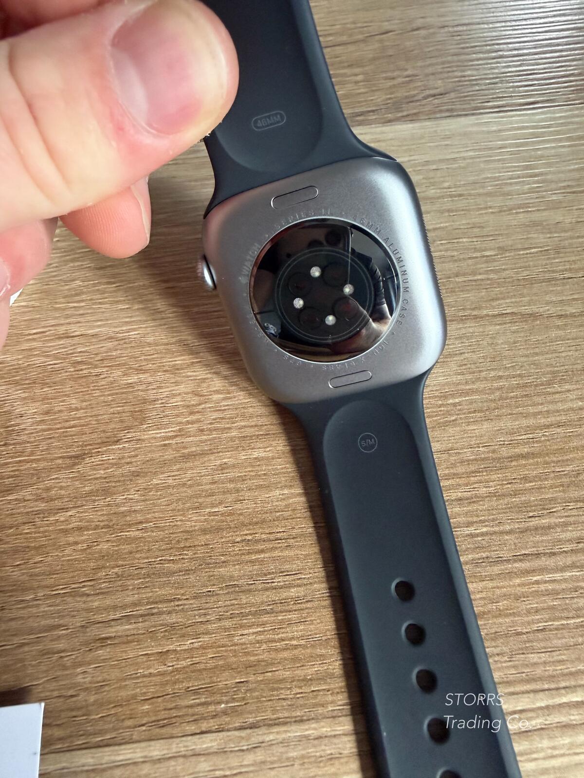 Apple Watch series 11, 100% battery health, 46mm