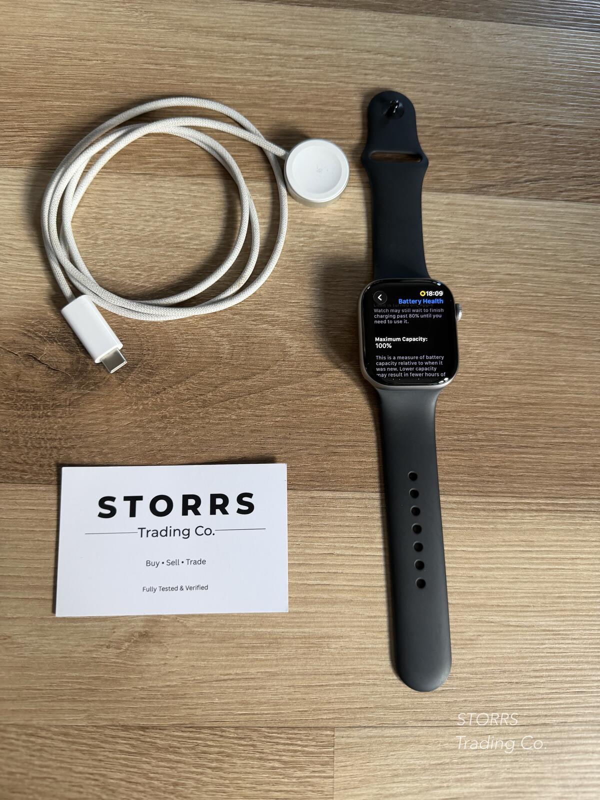 Apple Watch series 11, 100% battery health, 46mm